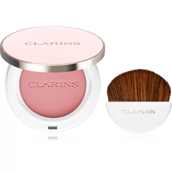 Clarins Clarins Joli Blush μακράς διαρκείας ρουζ απόχρωση 02 Cheeky Pink 5 γρ