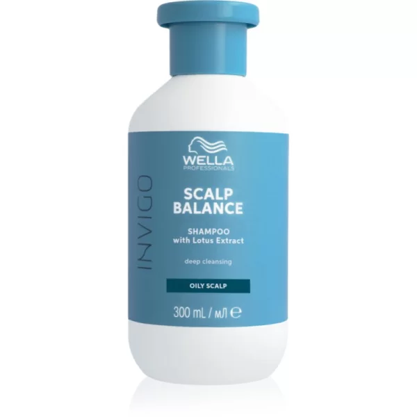 Wella Professionals Wella Professionals Invigo Scalp Balance σαμπουάν βαθύ-καθαρισμού για λιπαρό δέρμα της κεφαλής 300 ml