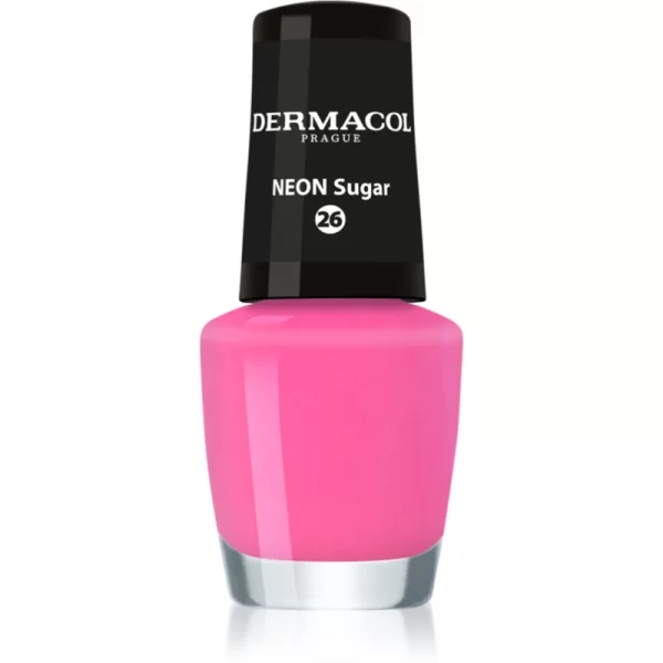 Dermacol Neon βερνίκι νυχιών νέον απόχρωση 26 Sugar 5 ml