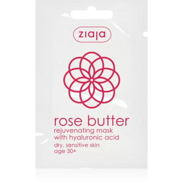 Ziaja Rose Butter ανανεωτική μάσκα προσώπου 30+ 7 μλ