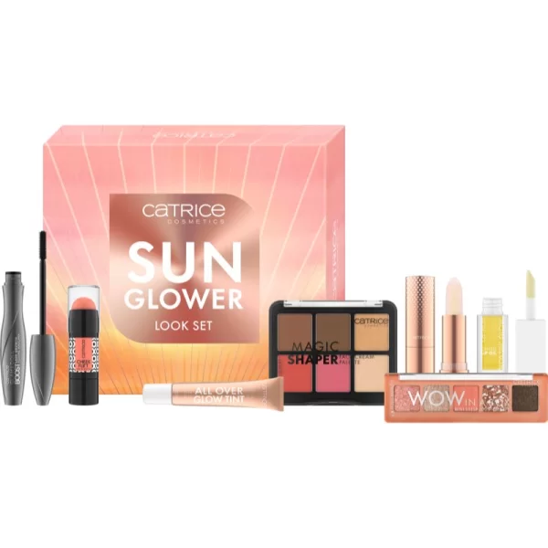 Catrice Sunglower Look Set σετ μακιγιάζ για λαμπερή επιδερμίδα