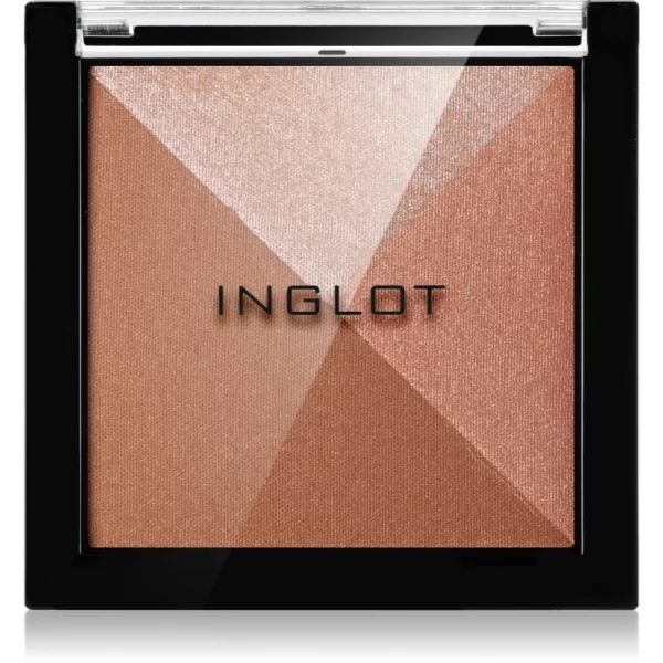 Inglot Inglot Multicolour System Highlighting & Bronzing Powder λαμπρυντική και μπρονζερ παλέτα απόχρωση 11 8,8 γρ