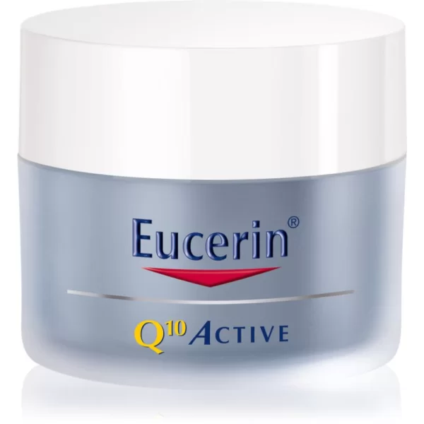 Eucerin Q10 Active αναγεννητική κρέμα νύχτας ενάντια στις ρυτίδες 50 ml