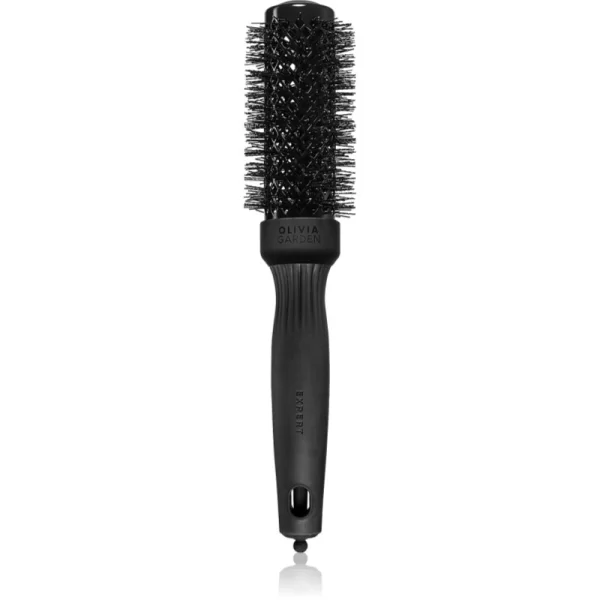 Olivia Garden Olivia Garden Black Label SHINE Wavy Bristles στρογγυλή βούρτσα για τα μαλλιά διάμετρος 35 mm 1 τμχ