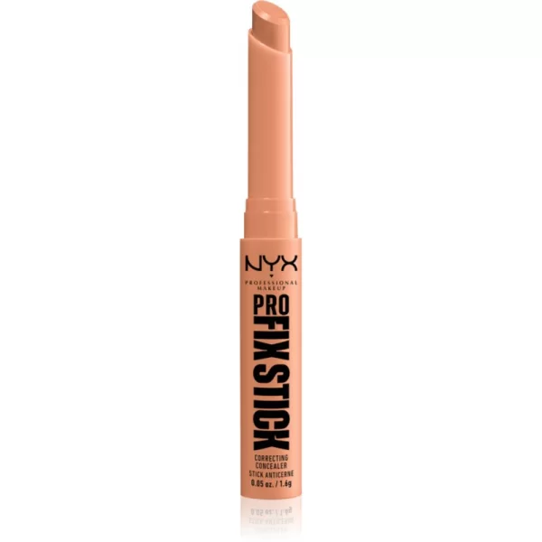 NYX Professional Makeup Pro Fix Stick κονσίλερ για την ενοποιήση του τόνου χρώματος της επιδερμίδας απόχρωση 0.4 Dark Peach 1.6 γρ