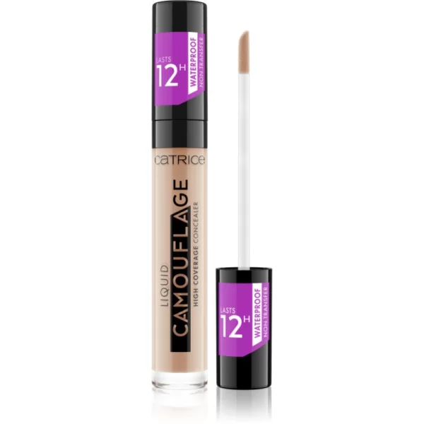 Catrice Liquid Camouflage High Coverage Concealer υγρό κονσίλερ απόχρωση 010 Porcellain 5 ml