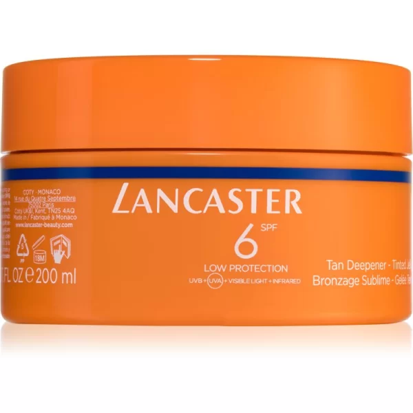 Lancaster Sun Beauty Tan Deepener προστατευτικό χρωματισμένο τζελ SPF 6 200 ml