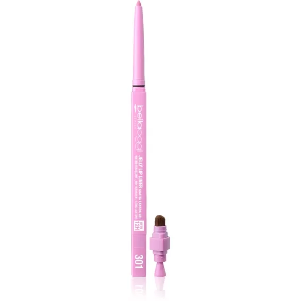 bellaoggi Jelly Lip Liner αδιάβροχο μολύβι για τα χείλη απόχρωση 301 - Pink Power 0.3 γρ
