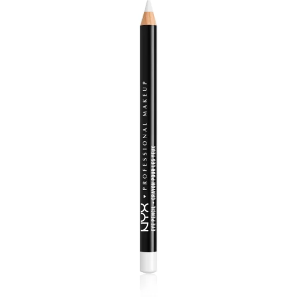 NYX Professional Makeup Eye and Eyebrow Pencil Μολύβι για τα μάτια απόχρωση 906 White 1.2 γρ