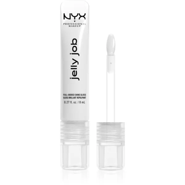 NYX Professional Makeup Jelly Job λαμπερό λιπ γκλος για αύξηση του αποτελέσματος απόχρωση Just Jelly 7.5 ml