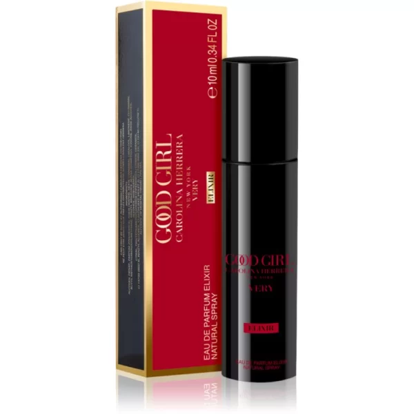 CAROLINA HERRERA Good Girl Very Good Girl Elixir ταξιδιωτικό σπρέι για γυναίκες 10 ml