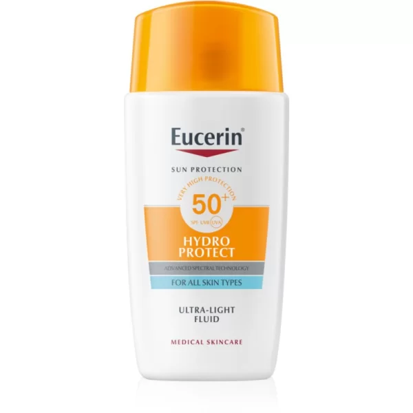 Eucerin Sun Protection αντηλιακό υγρό για πρόσωπο SPF 50+ 50 ml