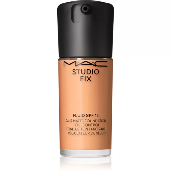 MAC Cosmetics Studio Fix Fluid SPF 15 24HR Matte Foundation + Oil Control ματ μεικ απ SPF 15 απόχρωση C5 30 ml