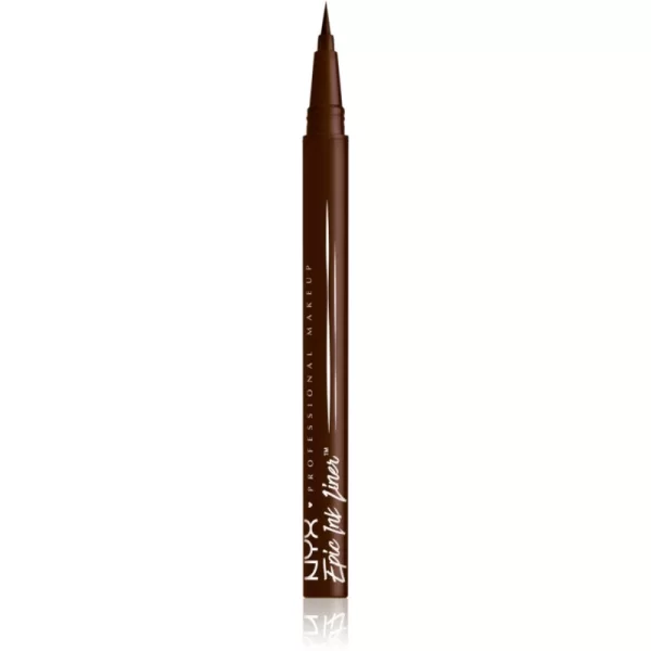 NYX PROFESSIONAL MAKEUP NYX Professional Makeup Epic Ink αδιάβροχο eyeliner ακριβείας απόχρωση Milk Chocolate 1 ml