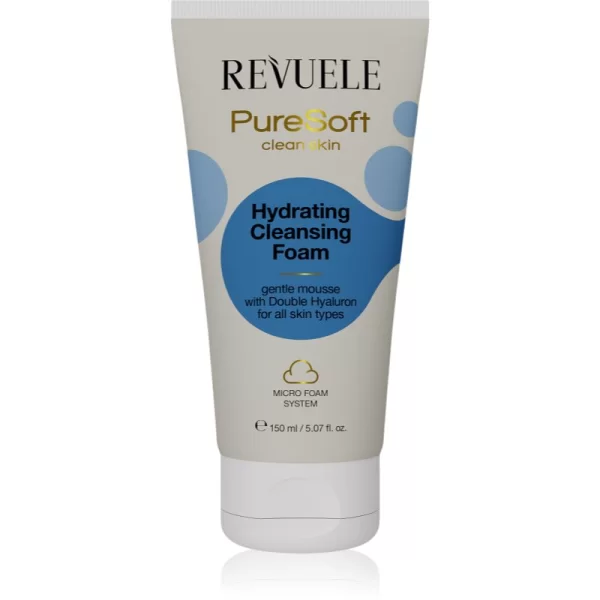 Revuele PureSoft Clean Skin ενυδατικός καθαριστικός αφρός 150 ml