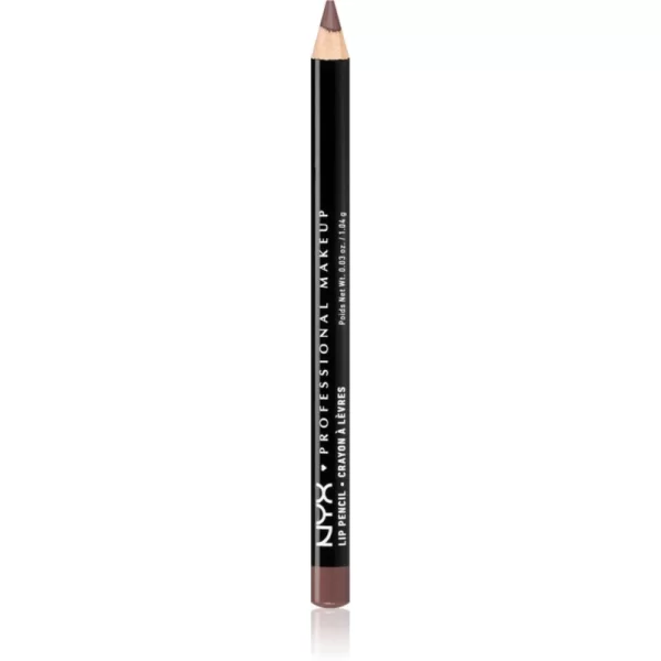 NYX PROFESSIONAL MAKEUP NYX Professional Makeup Slim Lip Pencil Μολύβι για τα χείλη απόχρωση 857 Nude Beige 1 γρ