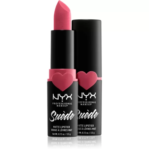 NYX Professional Makeup Suede Matte Lipstick ματ κραγιόν απόχρωση 27 Cannes 3.5 γρ