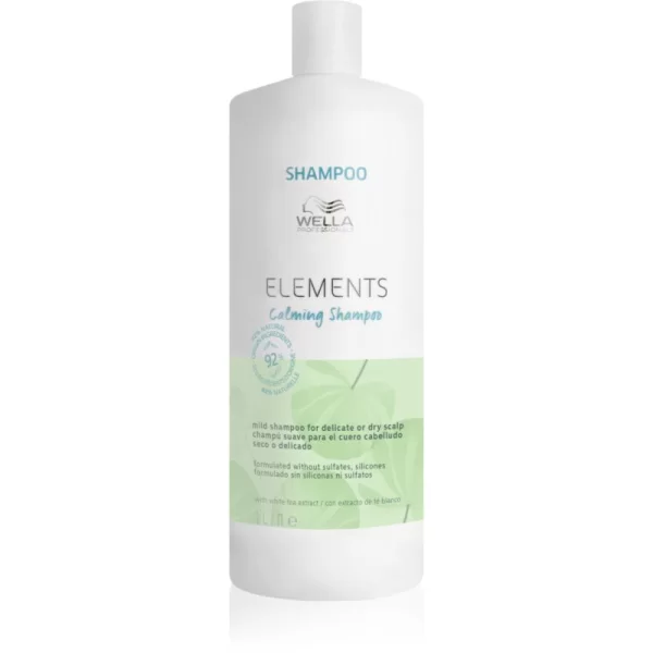 Wella Professionals Wella Professionals Elements Calming καταπραϋντικό σαμπουάν για ευαίσθητο δέρμα της κεφαλής 1000 ml
