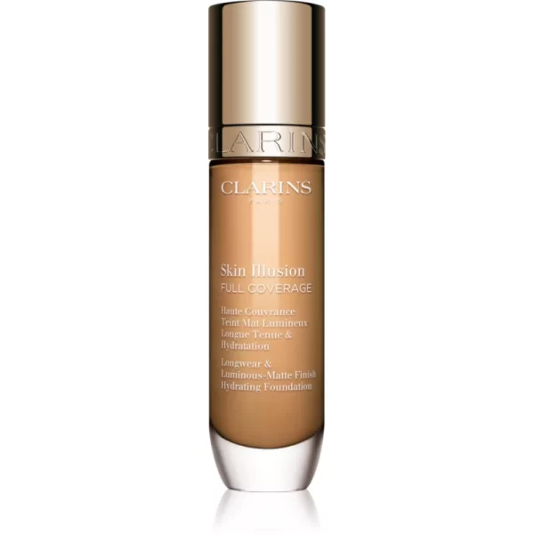 Clarins Skin Illusion Hydrating Foundation Βάση πλήρους κάλυψης απόχρωση 109C 30 ml