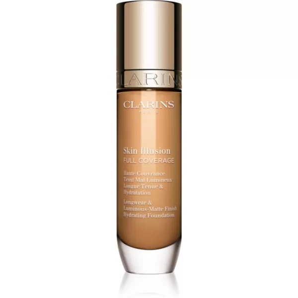 Clarins Skin Illusion Hydrating Foundation Βάση πλήρους κάλυψης απόχρωση 112C 30 ml