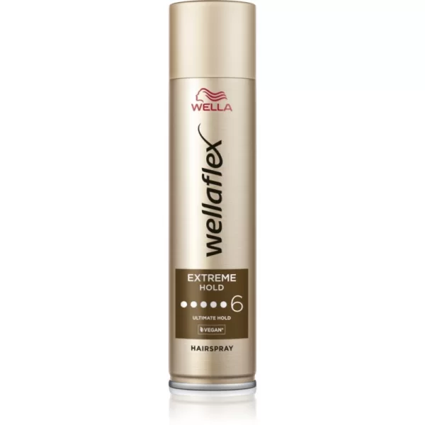 Wella Wella Wellaflex Extreme Hold λακ μαλλιών με εξαιρετικά δυνατό κράτημα για φυσικό κράτημα 250 ml