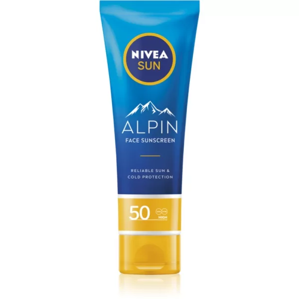 NIVEA SUN Alpin αντηλιακή κρέμα προσώπου SPF 50 50 ml