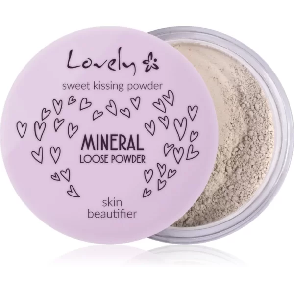Lovely Lovely Mineral Loose Powder δαφανή πούδρα σε σκόνη