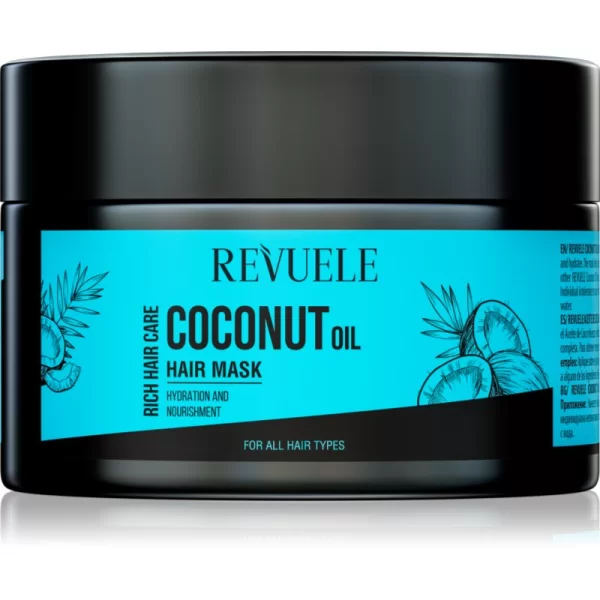 Revuele Revuele Coconut Oil Hair Mask θρεπτική και ενυδατική μάσκα μαλλιών 360 ml