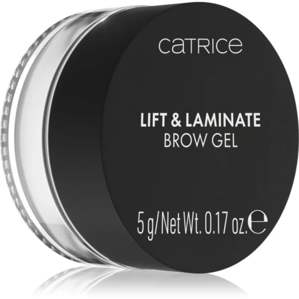 Catrice Catrice Lift & Laminate Brow Gel διαφανές σταθεροποιητικό τζελ Για τα φρύδια απόχρωση 010 Transparent 5 γρ