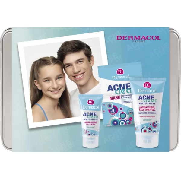 Dermacol Dermacol Acne Clear σετ δώρου για προβληματική επιδερμίδα, ακμή