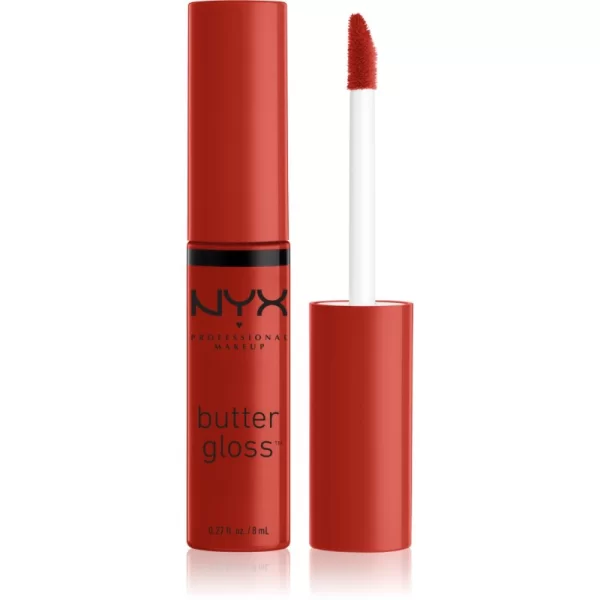 NYX PROFESSIONAL MAKEUP NYX Professional Makeup Butter Gloss λιπ γκλος απόχρωση 40 Apple Crisp 8 μλ