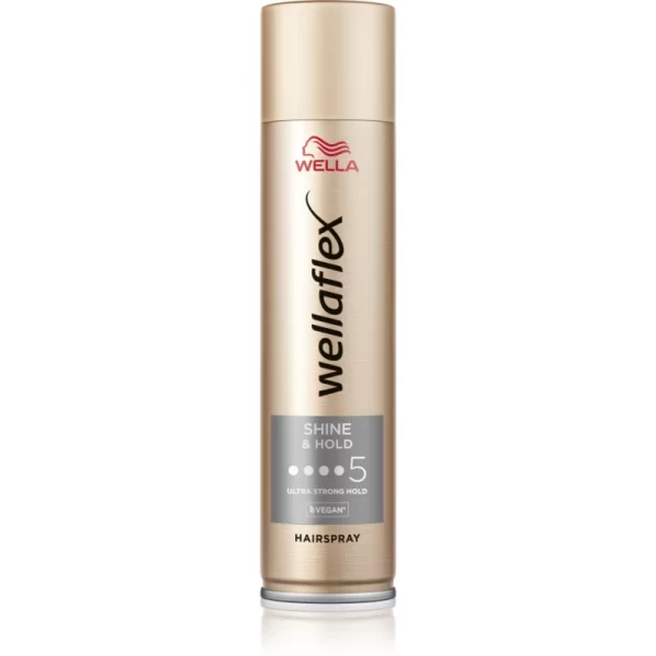Wella Wellaflex Shine & Hold λακ μαλλιών 400 ml