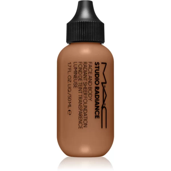 MAC Cosmetics Studio Radiance Face and Body Radiant Sheer Foundation Φωτεινό μακιγιάζ για πρόσωπο και σώμα απόχρωση C6 50 ml