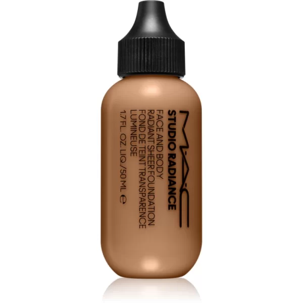 MAC Cosmetics MAC Cosmetics Studio Radiance Face and Body Radiant Sheer Foundation Φωτεινό μακιγιάζ για πρόσωπο και σώμα απόχρωση N5 50 ml
