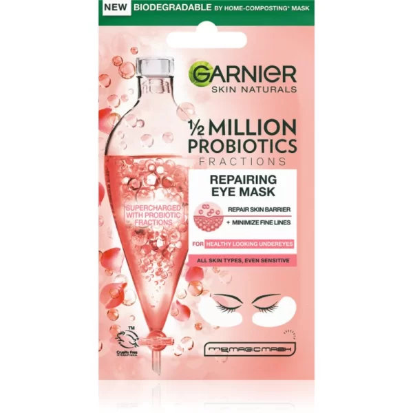 Garnier Garnier Skin Naturals μάσκα για τα μάτια με προβιοτικά 6 γρ