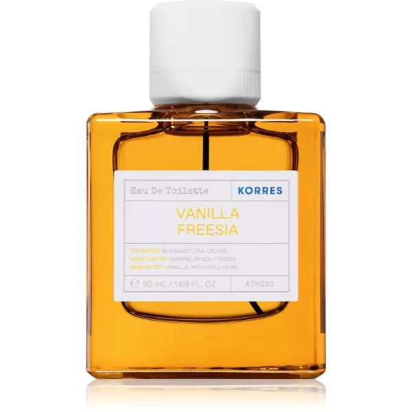 Korres Vanilla, Freesia & Lychee Eau de Toilette για γυναίκες 50 ml