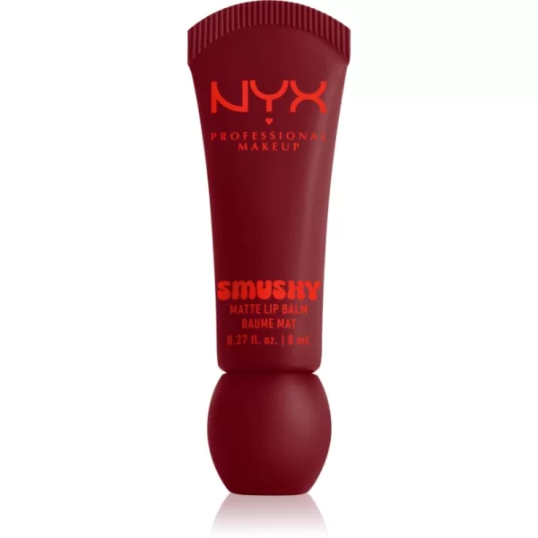 NYX PROFESSIONAL MAKEUP NYX Professional Makeup Smushy Matte Lip Balm Βάλσαμο για χείλη με ματ αποτελέσματα απόχρωση Swipe 2 Smooth 8 ml