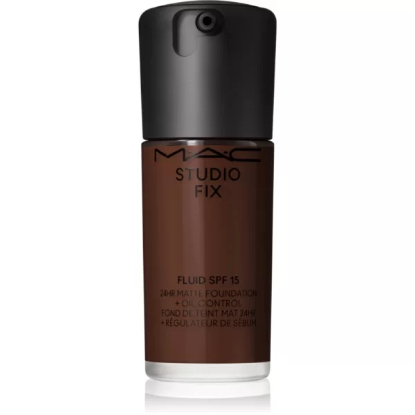 MAC Cosmetics MAC Cosmetics Studio Fix Fluid SPF 15 24HR Matte Foundation + Oil Control ματ μεικ απ SPF 15 απόχρωση NW57 30 ml
