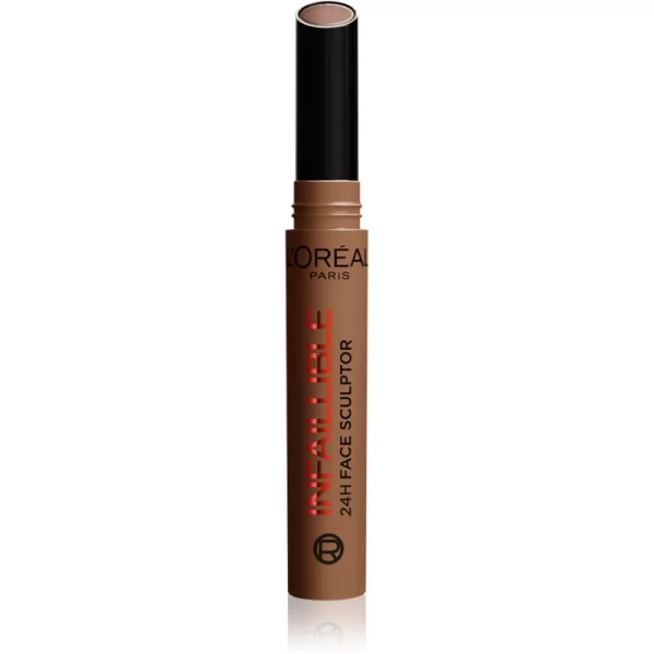L’ORÉAL PARIS L’Oréal Paris Infaillible Face Sculptor μπάρα περιγράμματος απόχρωση Medium 2.3 γρ