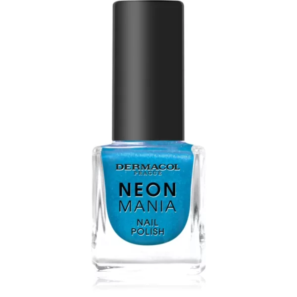 Dermacol Dermacol Neon Mania βερνίκι νυχιών απόχρωση 6 Azure Aqua 5 ml