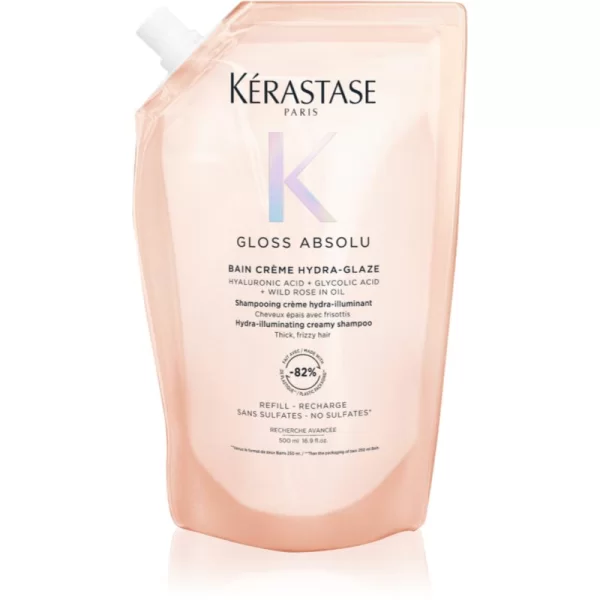 Kérastase Kérastase Gloss Absolu λουτρό σαμπουάν Για λάμψη και απαλότητα μαλλιών Refill 500 ml