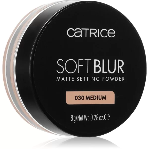 Catrice Soft Blur Matte Setting Powder χαλαρή πούδρα σταθεροποίησης απόχρωση 030 Medium 8 γρ