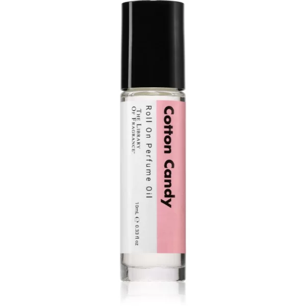The Library of Fragrance Cotton Candy λάδι για το σώμα roll - on unisex 10 ml