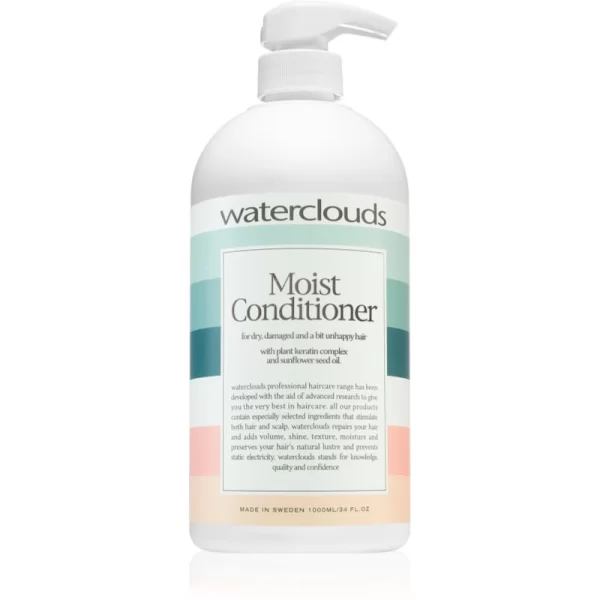 Waterclouds Moist Conditioner βαθιά ενυδατικό κοντίσιονερ για ξηρά και εύθραυστα μαλλιά 1000 ml