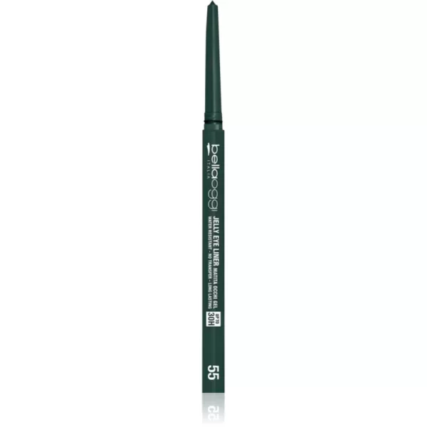 bellaoggi bellaoggi Jelly Eye Liner μακράς διαρεκίας μολύβι για τα μάτια με υφή τζέλ απόχρωση Woodland 0.3 γρ