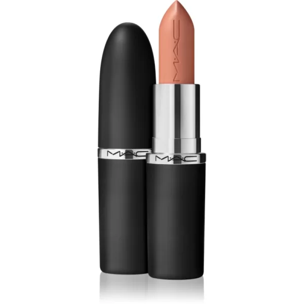 MAC Cosmetics MAC Cosmetics MACximal Sleek Satin Lipstick κρεμώδες ενυδατικό κραγιόν απόχρωση Créme d'Nude 3.5 γρ
