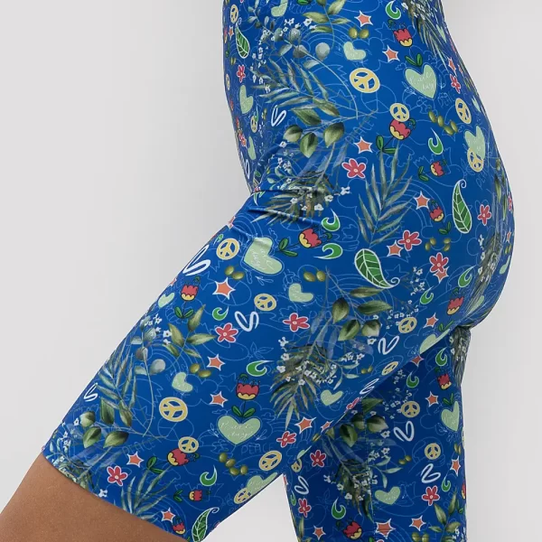 OEM Blue Biker Short