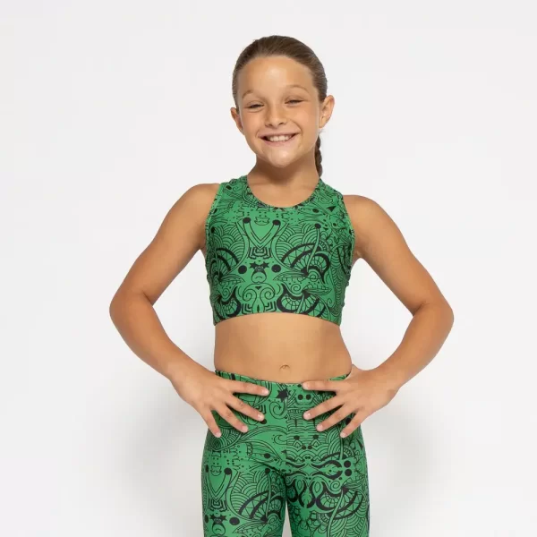 OEM Green Totemia Crop Top