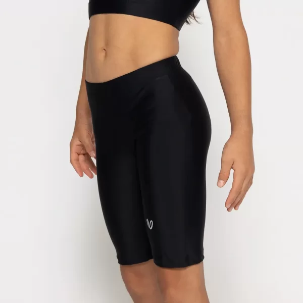 Black Biker Short