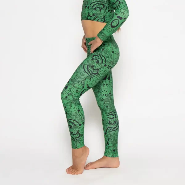 Green Totemia Legging